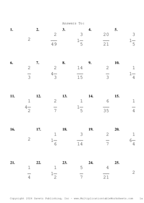 Simplify by 13 Problem Set F Answers