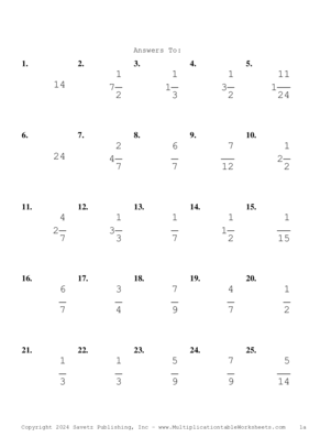 Simplify by 13 Problem Set J Answers