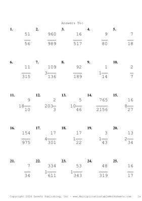 Simplify by 2 Problem Set AE Answers