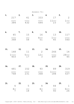 Simplify by 2 Problem Set AF Answers