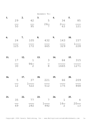 Simplify by 2 Problem Set AK Answers