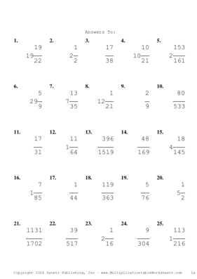 Simplify by 2 Problem Set AO Answers