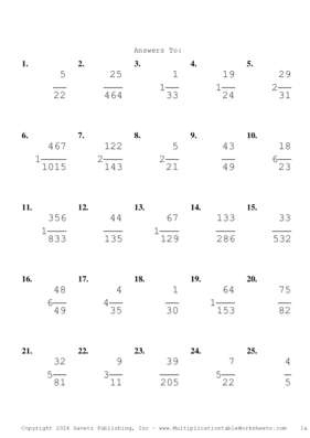 Simplify by 2 Problem Set AS Answers