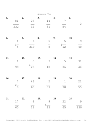 Simplify by 3 Problem Set AO Answers