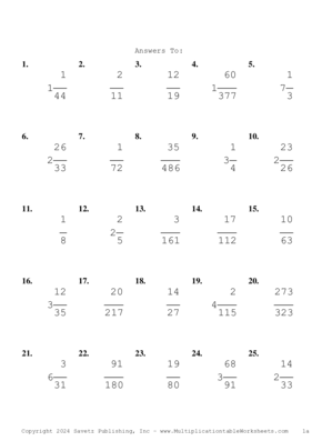 Simplify by 3 Problem Set AQ Answers