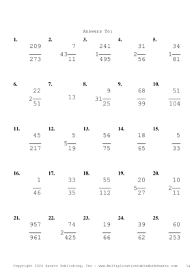 Simplify by 3 Problem Set AT Answers