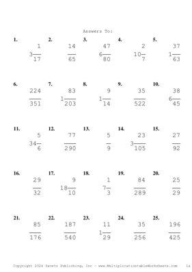 Simplify by 3 Problem Set AU Answers