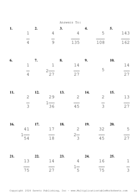 Simplify by 5 Problem Set AF Answers