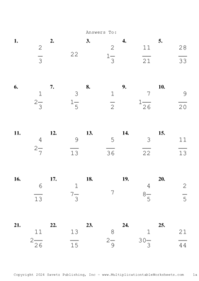 Simplify by 7 Problem Set AH Answers