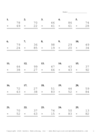 Double Digits Problem Set AZ Report Template