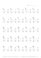 Simplify by 2 Problem Set AH Report Template