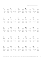 Simplify by 3 Problem Set AP Report Template